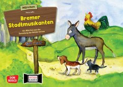 Bildkarten für unser Erzähltheater: Die Bremer Stadtmusikanten von Don Bosco Medien